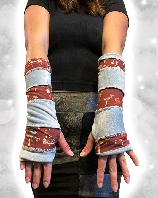 Snow Fairy Arm Warmers (Double Layered)