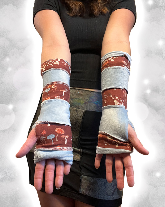 Snow Fairy Arm Warmers (Double Layered)